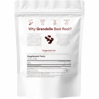 Grandelle™ - Grandelle Beet Root with MCT Oil, 60 Softgels