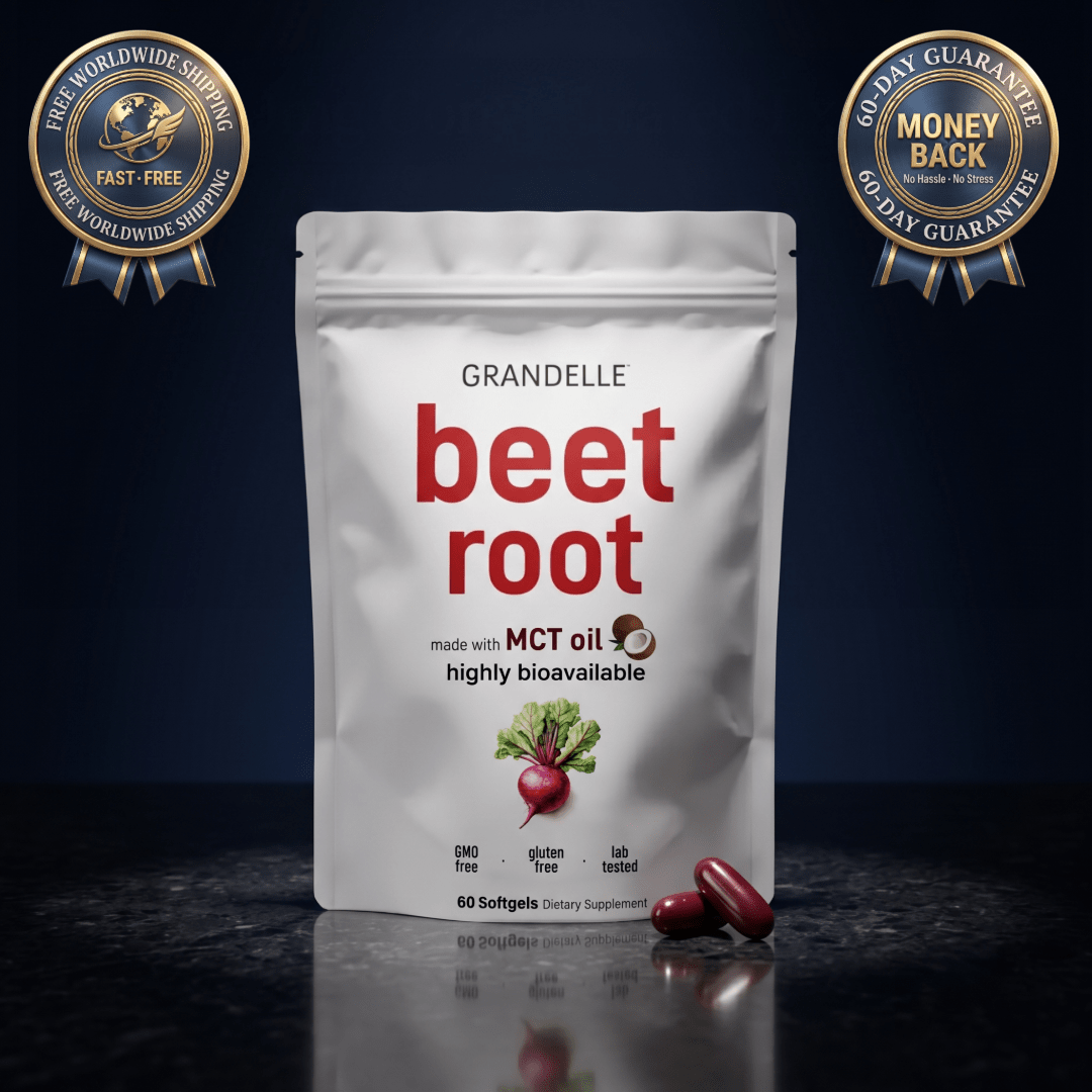 Grandelle™ - Grandelle Beetroot with MCT Oil, 60 Softgels